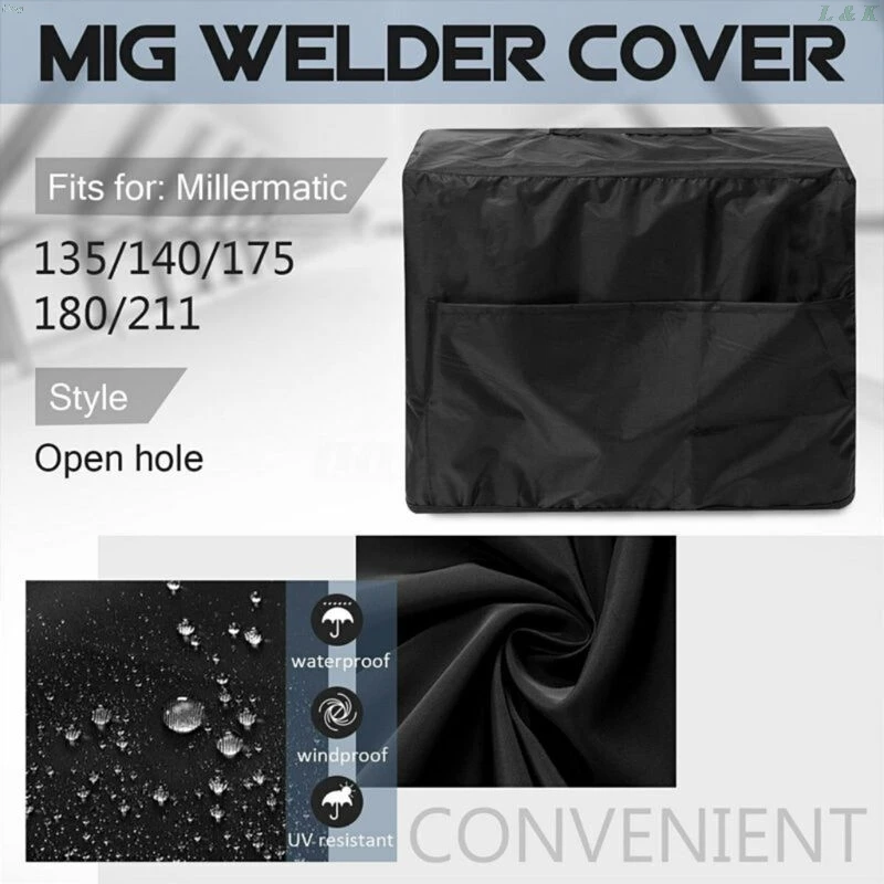 MIG Welder Cover Waterproof Welding Machine Canopy Sunscreen Dust Cover