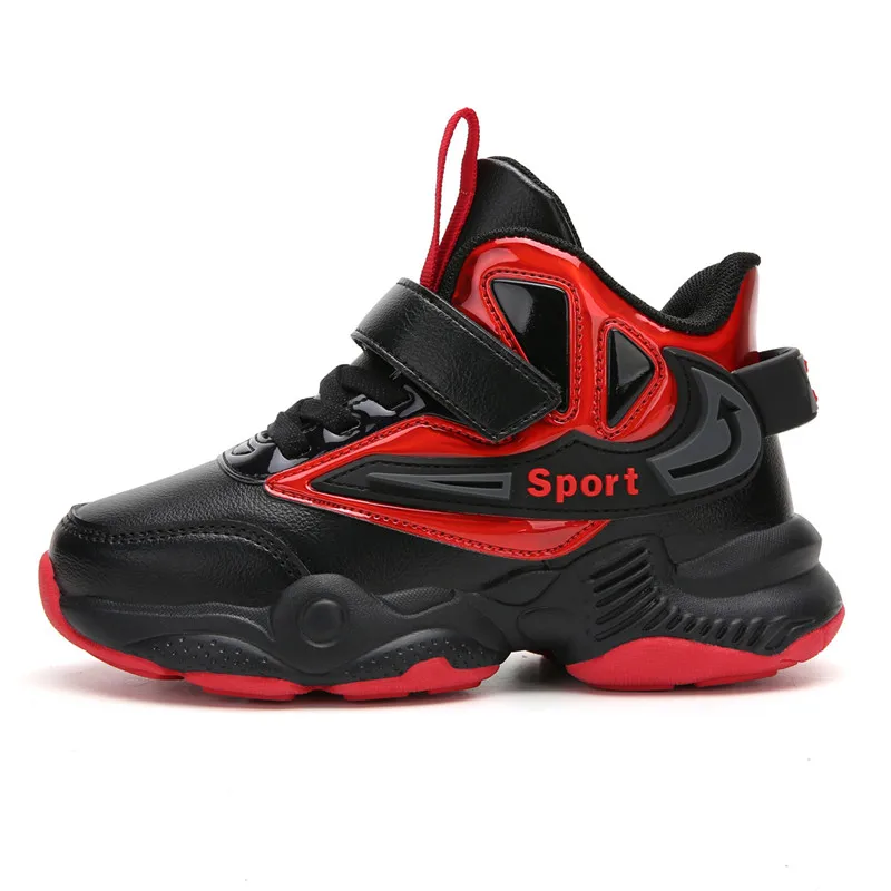 Sialia Детские кроссовки на весну-осень; повседневная обувь для детей; кроссовки для мальчиков; обувь для девочек; спортивные кроссовки для бега; хлопковая ткань; - Цвет: Red