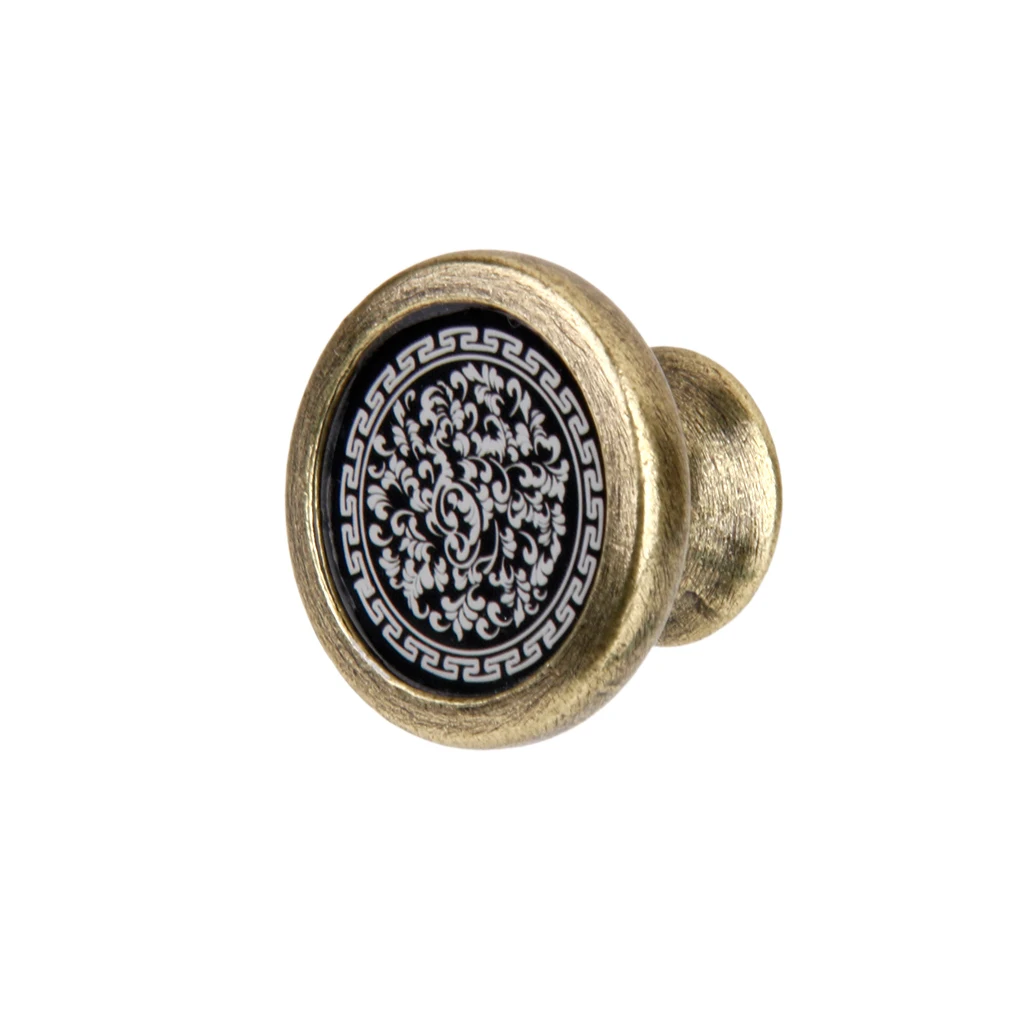 Vintage Cabinet Door Drawer Dreser Handle Pull Wardrobe Retro Knob Hardware Zinc alloy Home Decors Item