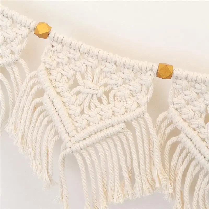 Tapestry Art Wall Accents Yellow Beads Tassels Chic Boho Decor Macrame Bohemian Banners Wall Hanging Dorm Room Home Decoration Tapestry Art Wall Accents Yellow Beads Tassels Chic Boho Decor Macrame Bohemian Banners Wall Hanging Dorm Room Home Decoration