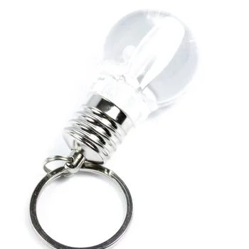 

LED Bulb Keychain Pendant Mini Bulbtorch Keyring Flash Light Lamp @LS