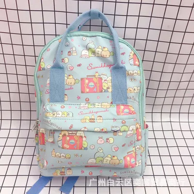 IVYYE Sumikko gurashi модные аниме PU рюкзаки из мягкой кожи школьный рюкзак, повседневные сумки для путешествий распылитель ранцевого типа для мальчиков и девочек, для детей