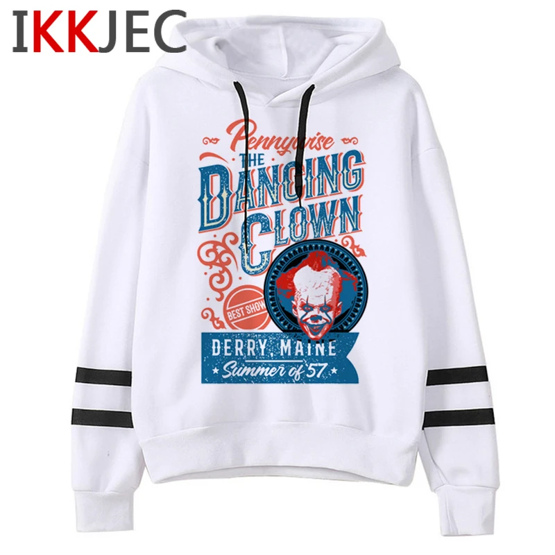 Это клоуны Забавный мультфильм толстовки для мужчин/wo мужчин Pennywise лузер фильм ужасов толстовки повседневное хип-хоп Уличная Толстовка мужской/женский - Цвет: 2697