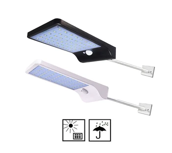 

Metal poles Newest 450LM 48 LED Solar Power Street Light PIR Motion Sensor Lamps Garden Security Lamp Outdoor Street Waterproof