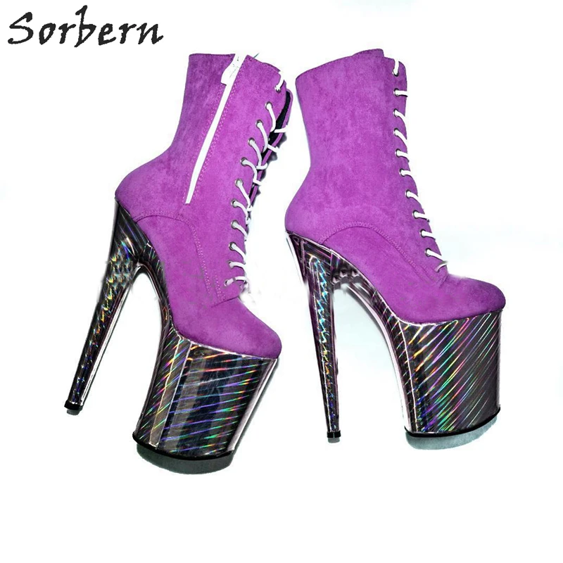 8 inch platform boots