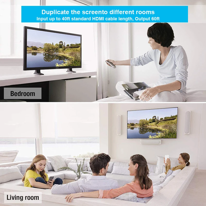Extrator de Áudio 4k hd Divisor hd para hd Mais Conversor de Áudio com Spdif Mais 3.5 mm Jack Estéreo Hdmi Divisor 1x2 - Image 4