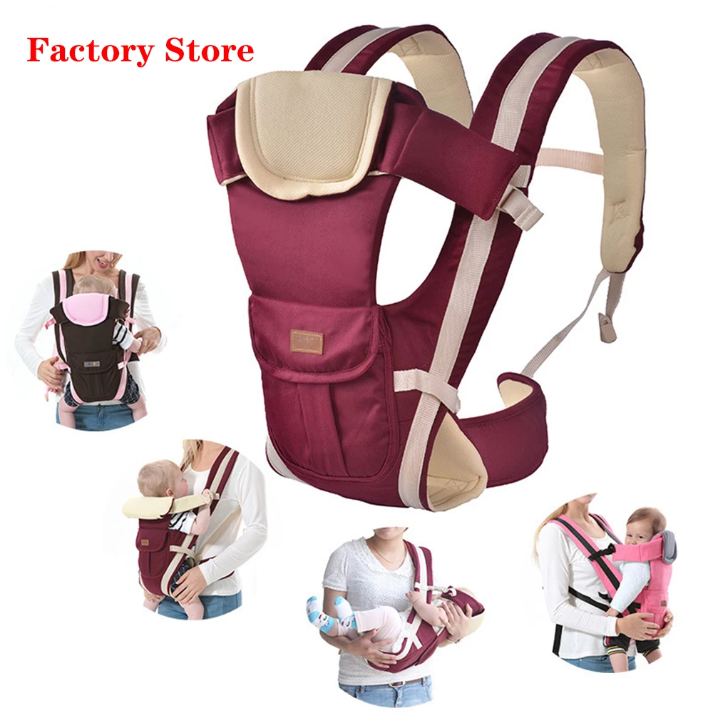 0-36M Ergonomic Baby Carrier Infant Kid Baby Hipseat Sling Save Effort Kangaroo Baby Wrap Carrier for Baby Travel