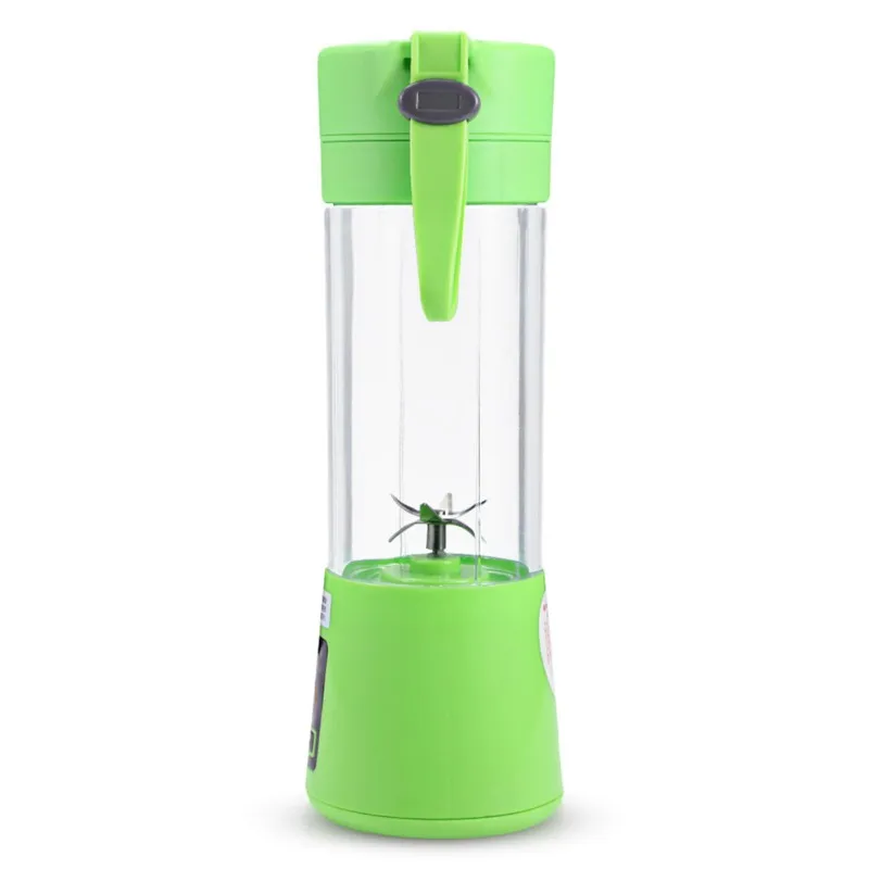 6 Blades Mini Portable USB Electric Fruit Juicer Rechargeable USB Blender Sports Bottle Juice Cup With Charging Cable