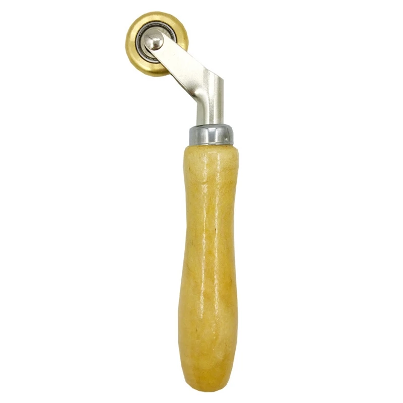 Rodillo de latón Penny de 6mm con rodamiento de bolas, herramienta de soldadura plástica de aire caliente