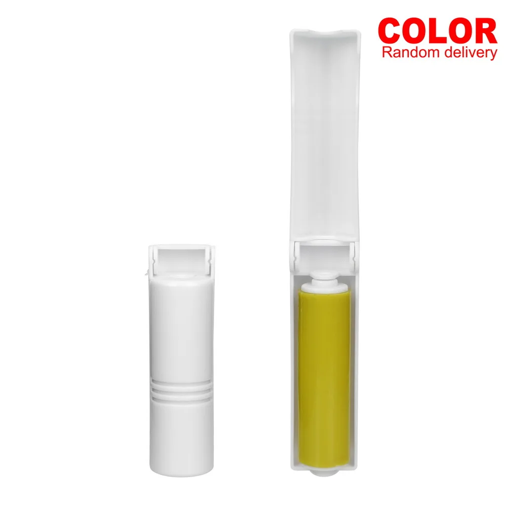 NICEYARD смываемая Пыль Щетка для удаления для шерстяных листов одежда для волос пылезащитный ролик с крышкой случайный цвет пух пылеуловитель
