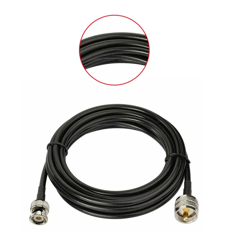 Удлинительный Кабель BNC с штекерной антенной UHF PL259