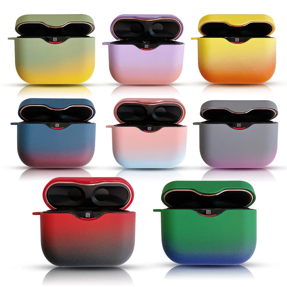 

New Gradient Color For Sony Wf-1000Xm3 Case Wireless Headset Accessories Protection Case For Sony Wf-1000Xm3 Cover