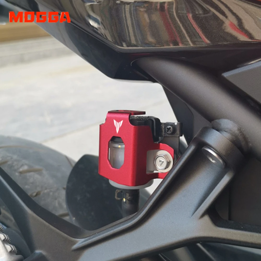 Rear Brake Fluid Reservoir Guard Cover Protection Accessories For Yamaha MT03 MT07 MT09 MT10 FZ MT 03 07 09 10 FZ07 FZ09 FZ10 | Автомобили