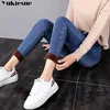 Winter Warm Jeans Woman 2022 High Waist Casual Velvet Ladies Trousers Female Pantalon Denim jeans for Women Pants Plus size ► Photo 3/6