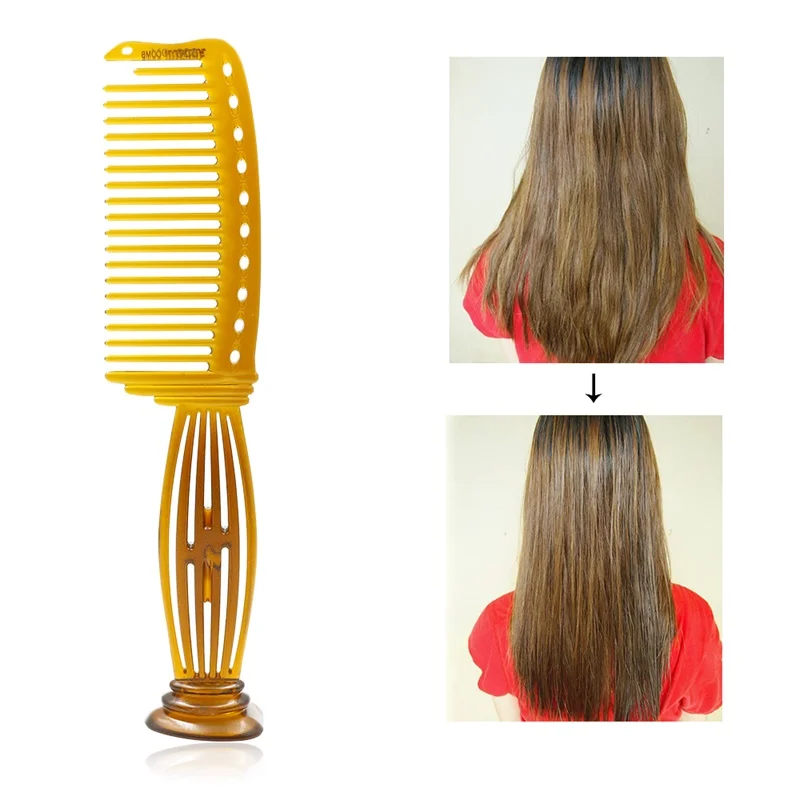 

1pc Professional Hairdressing Hair Cutting Comb Anti-static Hairdresser Haircut Flat Top Comb Salon Hair Care Style Comb