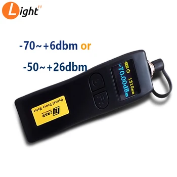 

2 In 1 Visual Fault Locator FTTH Fiber Optic Tool Kit Mini Fiber Optical Power Meter -70 ~+6dBm and 5km 1MW Fiber Optic Tester