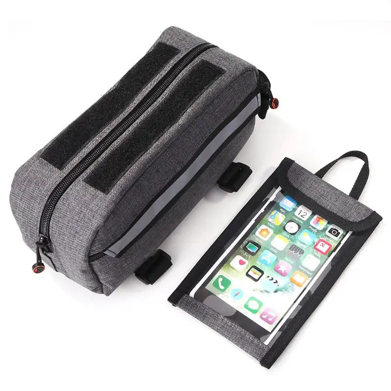 Durable Bicycle Bags Multi-function Bicycle Phone Bag Mountain Road Bike Top Tube Touch Screen Bag Cycling Equipment