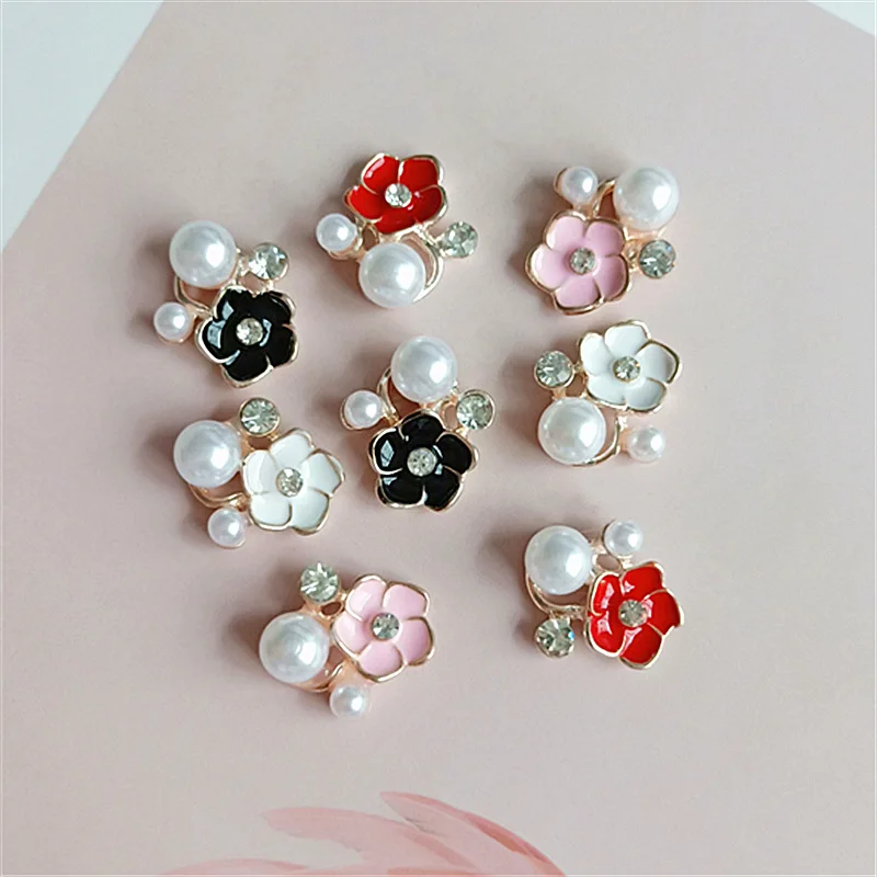 10 PCS Jewelry Accessories DIY Handmade Hair Accessories Clothes Decoration Hole Patch Decoration