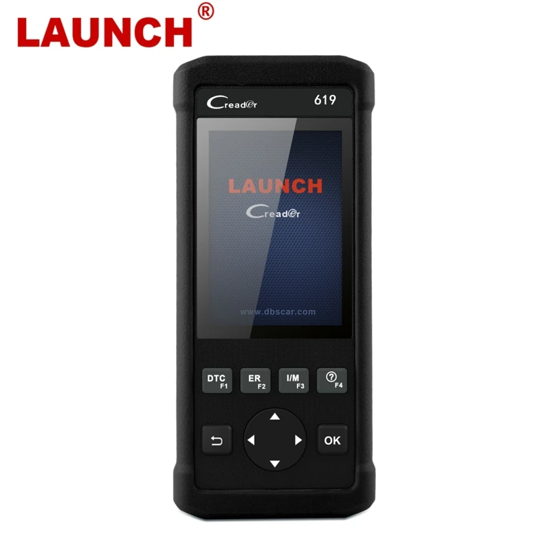 LAUNCH CR619 OBD2 автомобильный диагностический инструмент сканер двигателя ABS SRS