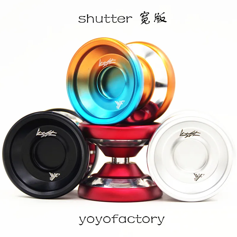 New Arrive YYF Shutter YOYO Wide Version Polished Ring Alloy YOYO for