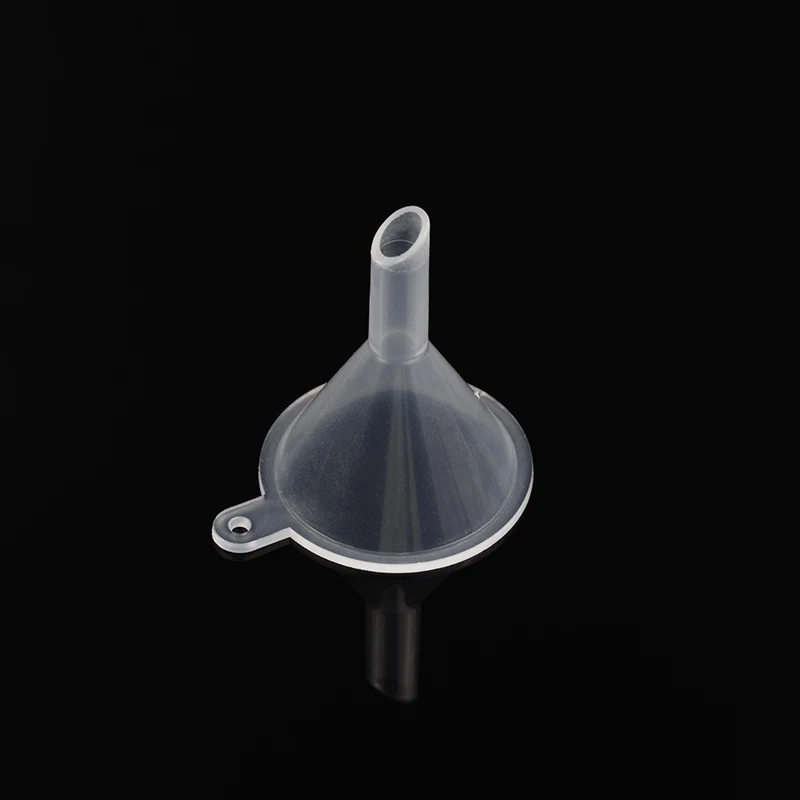 MUB-50Pcs-Lot-Plastic-Mini-Funnels-for-Perfume-Essential-Oil-Liquid-Bottle-Small-Lab-Funnel-Transparent