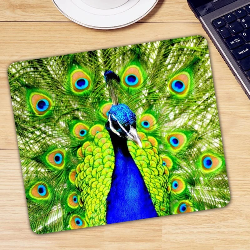 

Animal Peafowl Peacock Notebook LoL Dota Gamer Mousepad Gaming Mouse Pad Game Laptop Keyboard Mice Pad Desk Rubber Mause Mat