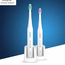 Электрическая зубная щетка, звуковая волна, перезаряжаемая, высокое качество, умный чип, головка зубной щетки, сменная, отбеливающая, здоровый, лучший подарок