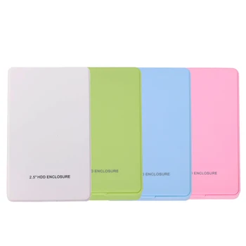 

Hot 2.5 Inch IDE USB2.0 Mobile Hard Disk Box Parallel Disk Box No Screw 2.5 inch IDE Hard Drive for Desktop Laptop PC