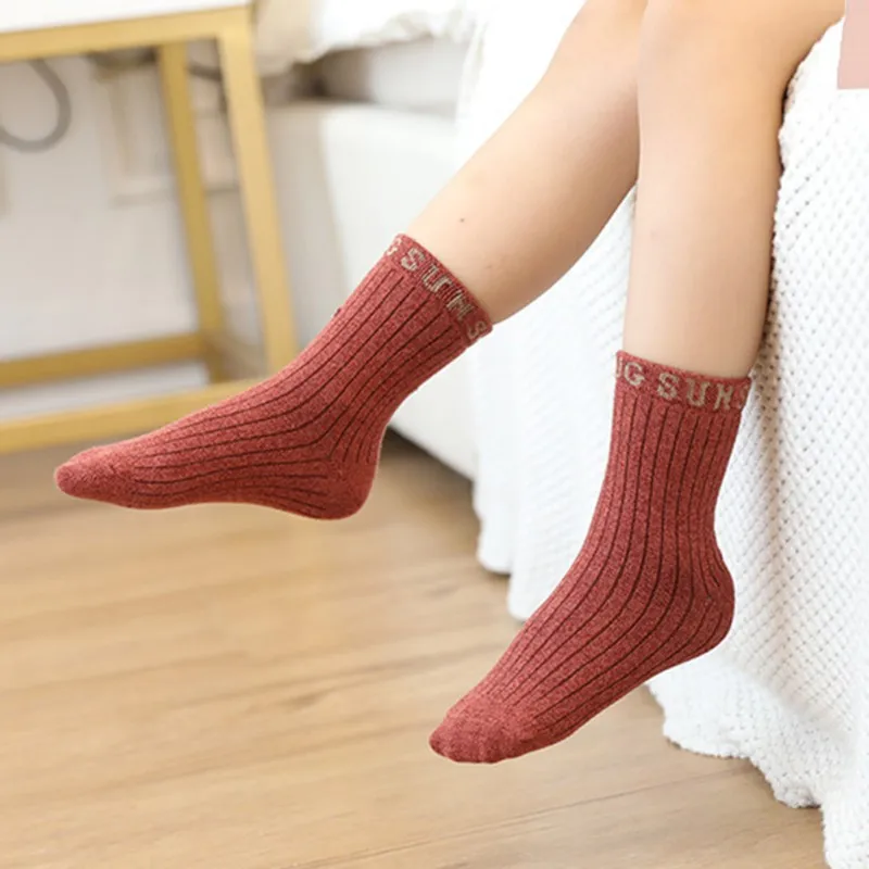 5 пар/компл. детские носки хлопок, повседневные короткие носки однотонные Детские носки для детей для девочек и мальчиков детские От 1 до 8 лет