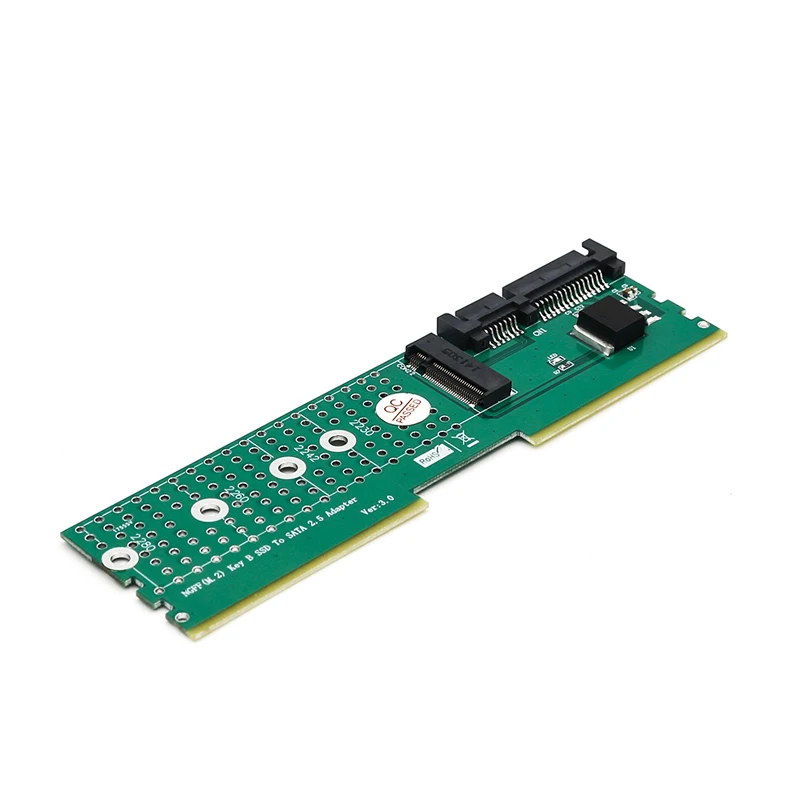M.2 NGFF b-ключ SATA-Bus, с помощью которого можно SSD SATA3 адаптера памяти DDR слот Плата расширения подъемник подъемный Поддерживаемые карты 2230 2242 2260 2280 M2 SSD