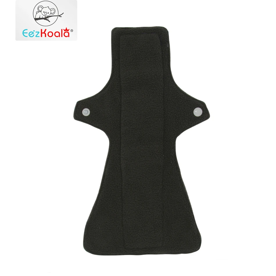 EezKoala 5pcs Heavy Wetter Cloth Menstrual Pads Fashion Pattern Polar Fleece Sanitary Pad Reusable Good Absorbent Mama Pads