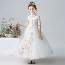 Платье для девочек с короткими рукавами; одежда для маленьких девочек; Детские платья с кружевными цветами; детская одежда для дня рождения; повседневная одежда; Бальные платья; Kjole