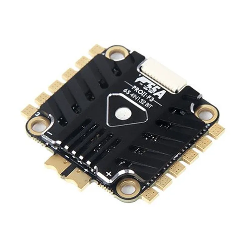 T-двигатель F55A Pro II F3 55A 3-6s высокопроизводительный 32bit 4-в-1 бесщеточный ESC w/2.0A 10V BEC-MCU F3 версия для небольшой гоночный дрон с видом от первого лица