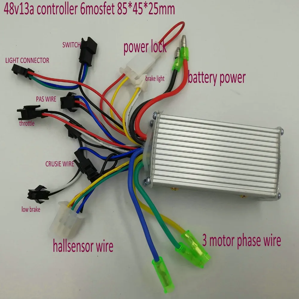 24V36V48V250w350w BLDC контроллер Мини Размер 6mosfet литиевая батарея электрический велосипед Скутер MTB складной велосипед трехколесный велосипед diy часть