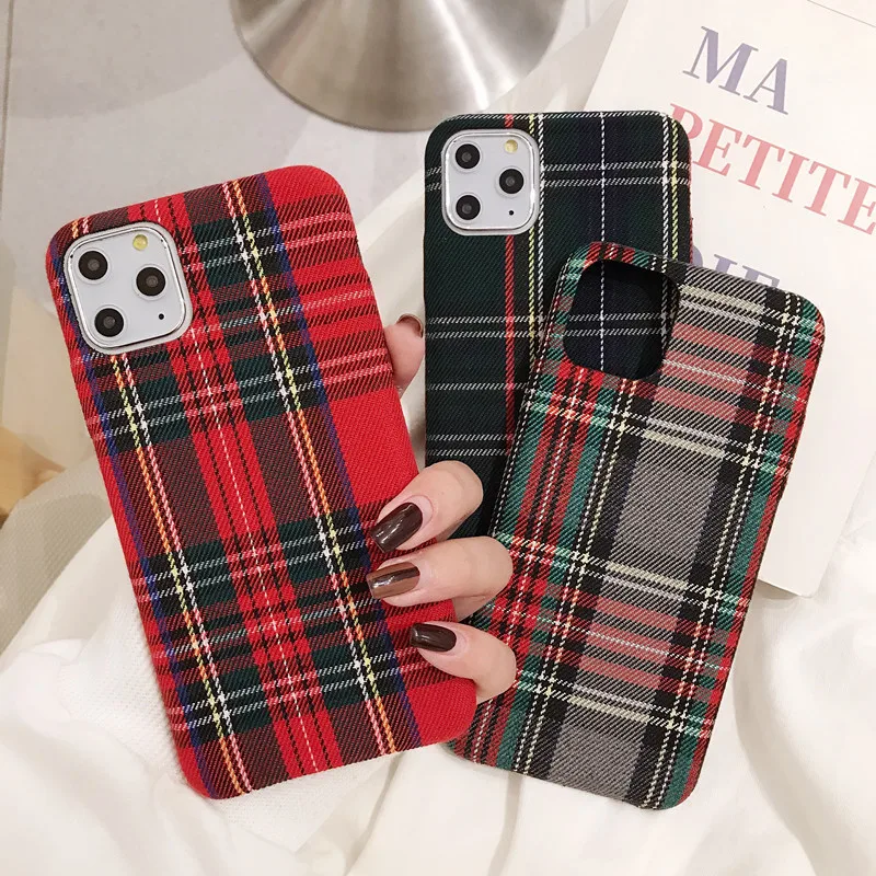 Тканевый сетчатый чехол для телефона Apple iPhone X XR 11 Pro XS Max 8 7 Plus Модный мягкий s |