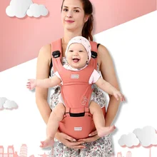 Хлопковые детские эргорюкзак слинг для младенцев спереди кенгуру Слинги для младенцев для путешествий 0-18 месяцев 1 шт
