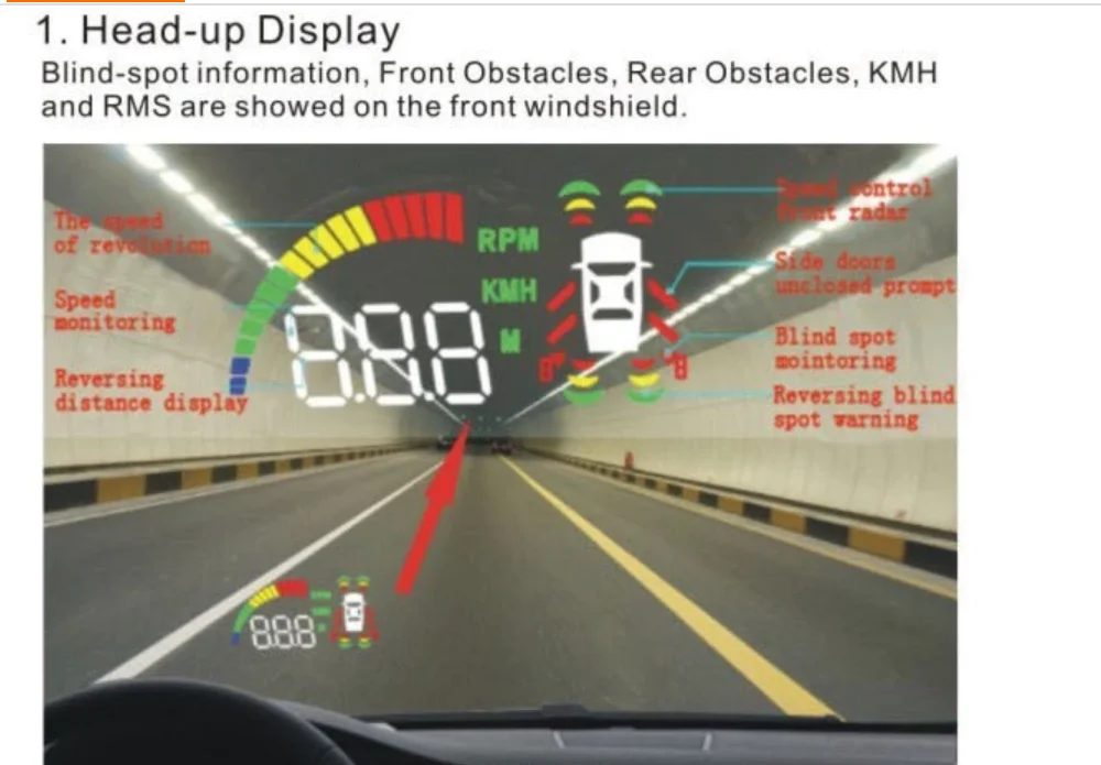 hud parking system