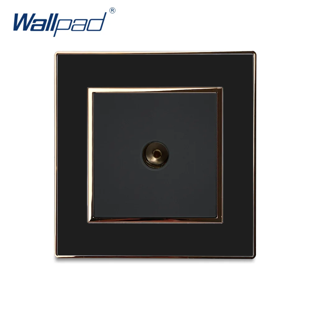 ТВ розетка Wallpad Роскошная настенная электрическая кабельная зеркальная