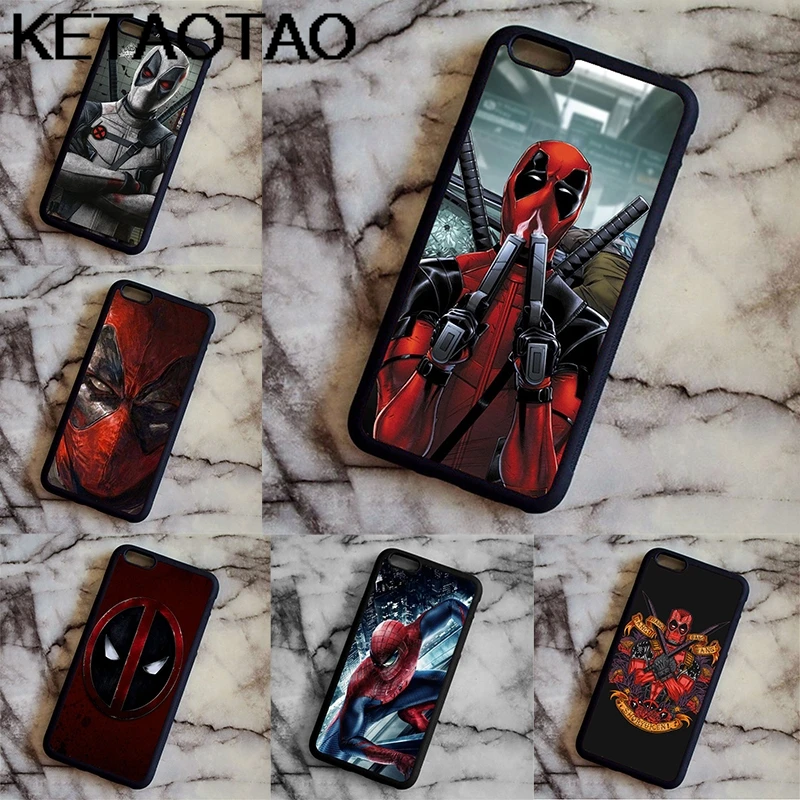 KETAOTAO Мстители Капитан Америка Дэдпул телефон чехол s для samsung galaxy S6 S7 S8 S9 Note 4 5 7 8 Чехол Мягкий ТПУ резиновый силиконовый
