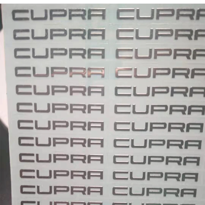 5 шт. стикер кузова автомобиля для сиденья cupra