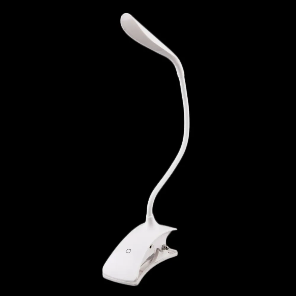 ICOCO USB/батарея с зажимом на светодиодный настольный светильник белый 14 светодиодный настольный светильник прикроватная лампа для чтения книг для кровати