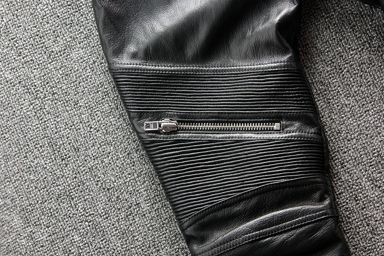 Genuine Lambskin Leather pants 5