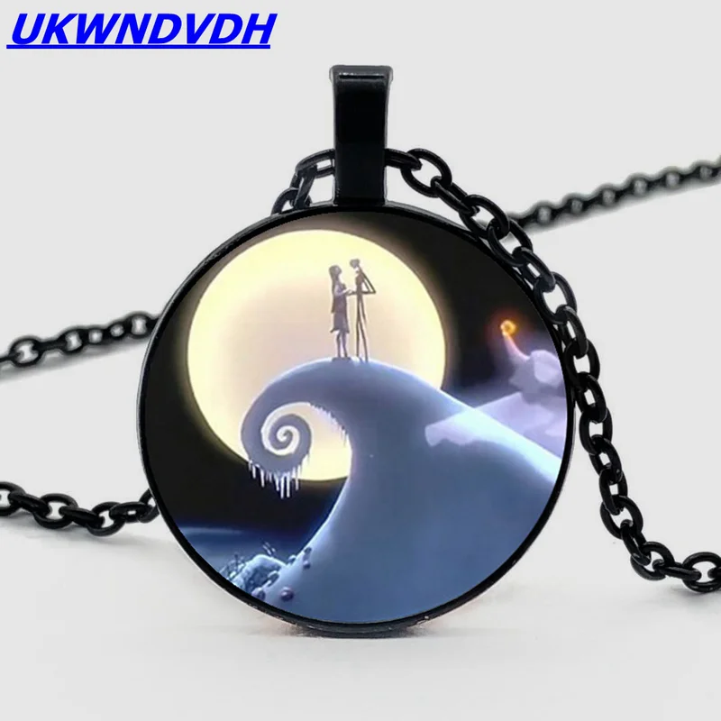 Рождественское ожерелье из стекла в стиле ретро для мужчин и женщин | Украшения