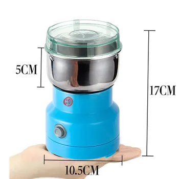 

Household Small Grinder Coffee Bean Grain Grinder Chinese Herbal Medicine Crystal Sugar Grinder 110v220