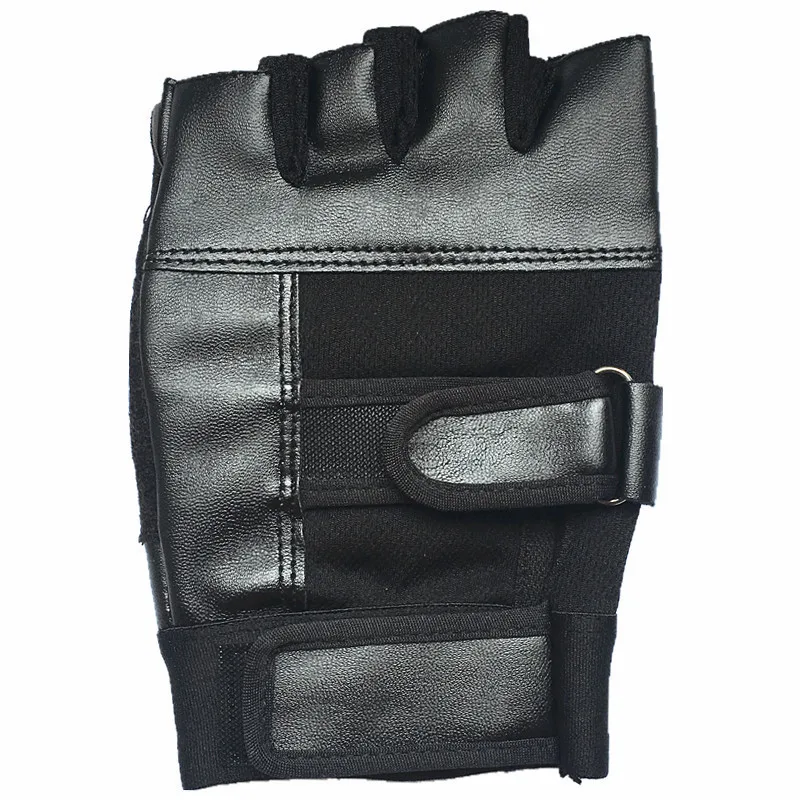 Мотоциклетные Перчатки мотоцикл для мотокросса Guantes moto экран гоночные перчатки кожа горный велосипед ATV Gant moto Половина Пальцы - Color: No logo