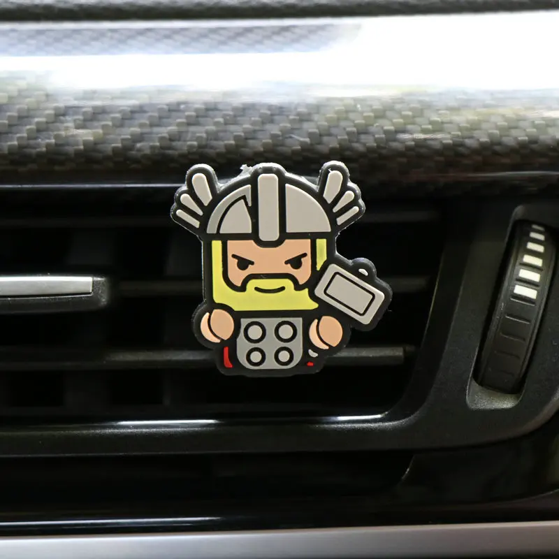 Cartoon Air Freshener Perfume Car Diffuser Smell Car Interior Accessories Air Condition Vent Outlet Fashion Cool