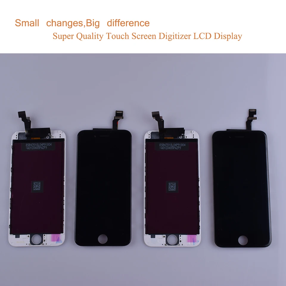 Для Apple iphone 6 Полный ЖК-дисплей сенсорный экран дигитайзер панель Pantalla монитор ЖК сборка полный A1549 A1586 ЖК