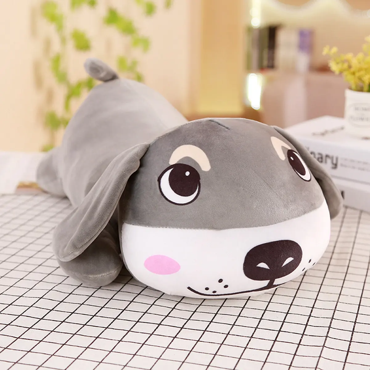 Мягкие игрушки, животные, собака, милые плюшевые игрушки, кукла, Kawaii Dog, мягкая набивка, мультяшная Подушка, игрушка, подарок для детей, Детский домашний декор для детей