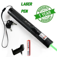 2 em 1 de alta potência ponteiro laser verde caça vermelho roxo poderoso laser queima fósforos dispositivo foco ajustável lazer 303 caneta