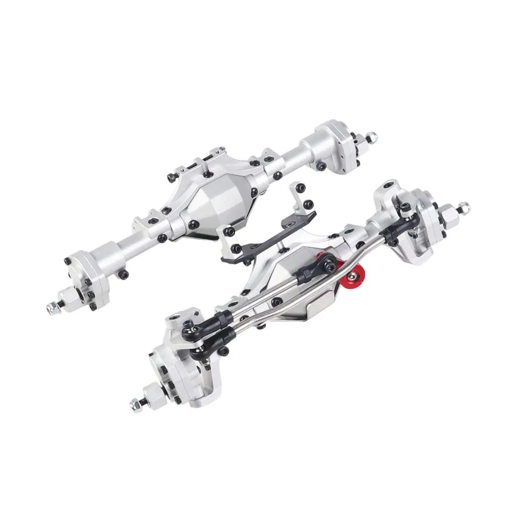 

SCX10 Aluminum CNC Anodized Full Front Rear Portal Axle for 1/10 RC Crawler Car Axial SCX10 II 90046 90047 Upgrade Parts